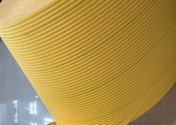Kertas Filter Udara Akrilik Pulp Kayu Warna Kuning Untuk Kertas Filter Udara Truk Tugas Berat