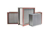 Bingkai Aluminium Pelat HVAC Filter Pendingin Udara Industri Pemurnian Udara Hepa