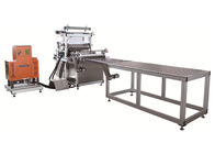 Mesin Pleating Rotary 2 × 30 Baris Sepenuhnya Otomatis PP Intermittent Gluing Line Produksi