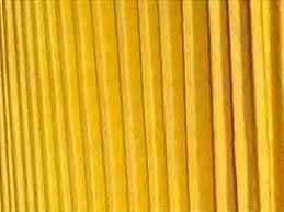 Kekakuan Kertas Filter Udara 14.7 MN.M Yellow Eco Oil