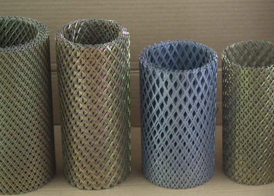 Bahan Filter Mesh Berlian Logam yang Diperluas untuk Pembuatan Filter Udara