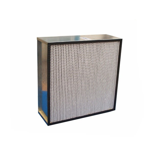 0.3 Micron Fiber Glass Box Style H14 Hepa Filter Pembersih Udara